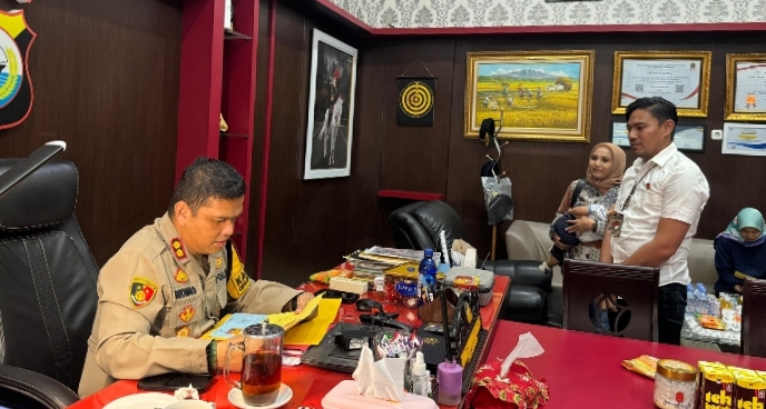 Kapolres Gowa Asesmen Proses Penandatanganan KPI Personel