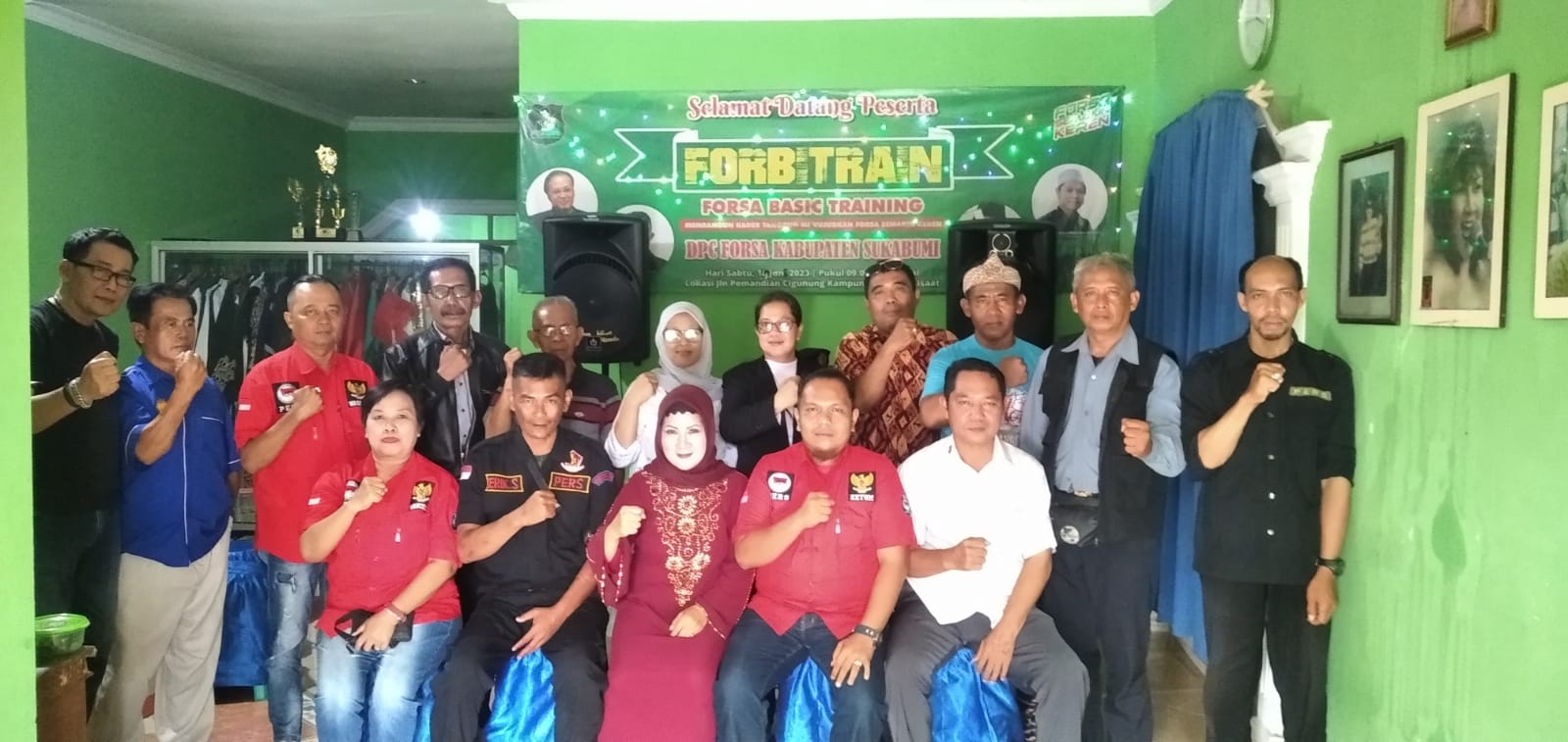 Ketua DPC.AWIBB Sukabumi Raya Erik Surya Sumantri Resmi Dilantik Dan Menerima SK Dari Ketua DPD.AWIBB Provinsi Jabar Yahman Efendi