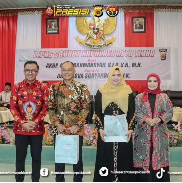 Pemkab Aceh Timur Gelar Pisah Sambut Kapolres