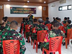 Kodim 0505/JT Gelar Latorjab Intel dan Teritorial Tingkatkan Kemampuan 5 Puanter