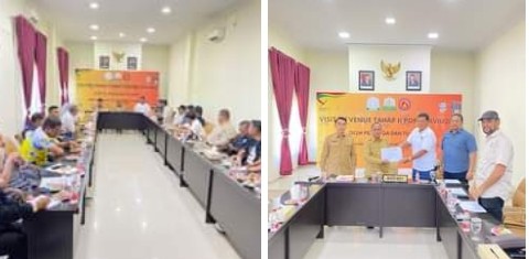 VISITASI VENUE TAHAP II POPDA XVII 2024 DI KABUPATEN ACEH TIMUR
