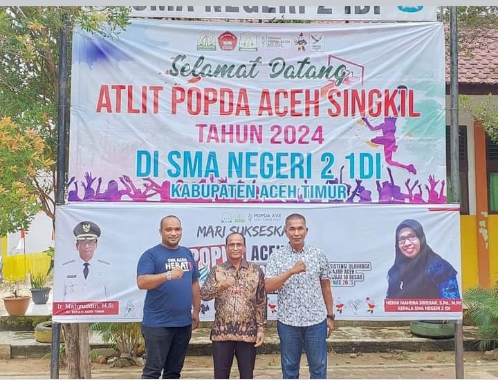 PJ Bupati Aceh Timur Sambangi Pemondokan Kontingen POPDA Aceh