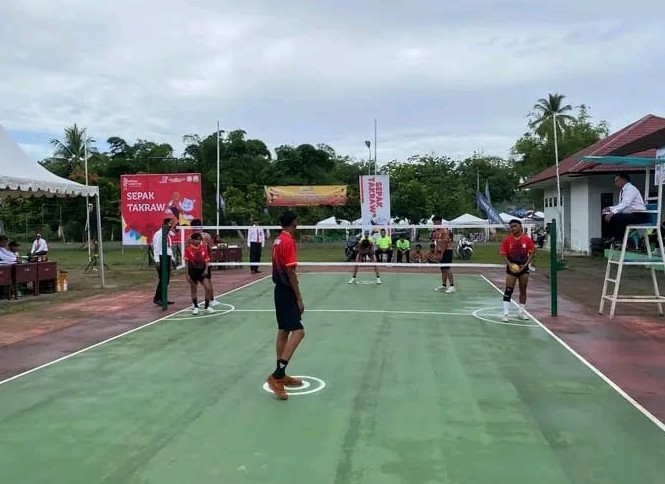 Ajang Popda XVII. Takraw Atim kalah dari Aceh Singkil