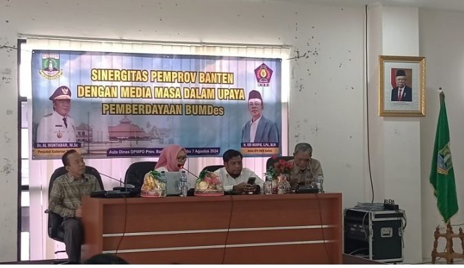 Pemerintah Provinsi Banten Perkuat Sinergi dengan Media Massa dalam Pemberdayaan BUMDes