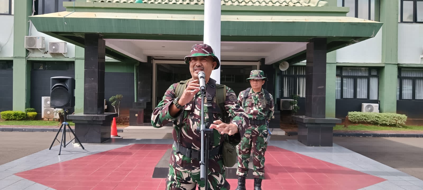 Apel Gelar Pasukan Kesiapsiagaan Pengamanan Idul Fitri 1446 H, Oleh Kodim 0505/JT