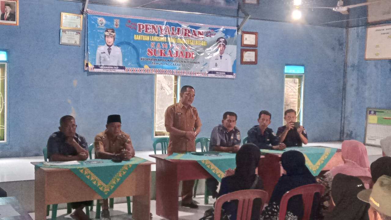 Pemerintah Kampung Sukajadi Salurkan BLT DD dan Insentif bagi Linmas, Guru Ngaji, serta Kader Posyandu