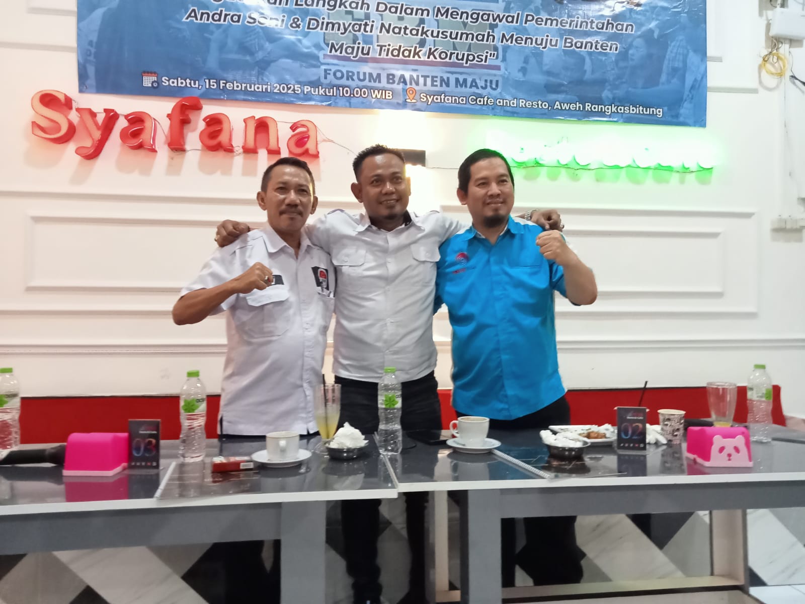 FBM !!! Forum Banten Maju Apresiasi Kepada Gubenur, Bpk H.Andra Sony, S.M.,M.A.P., Soal Pembebasan Pokok dan/atau Sanksi Pajak Kendaraan Bermotor