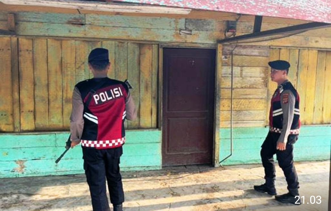 Sat Samapta Polres Aceh Timur Intens Patroli Pastikan Keamanan Rumah Warga Saat Mudik