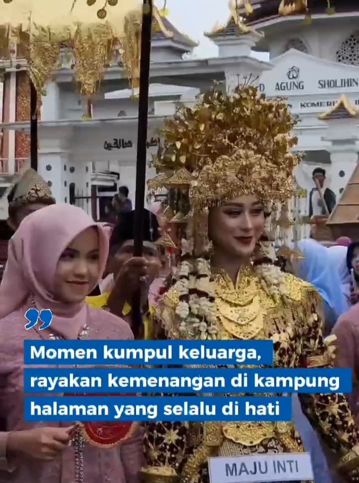 Lebaran di Kayuagung, Kemegahan Midang Bebuke, Keindahan Sastra Tutur Cang Incang dan Serunya Cakat Stempel