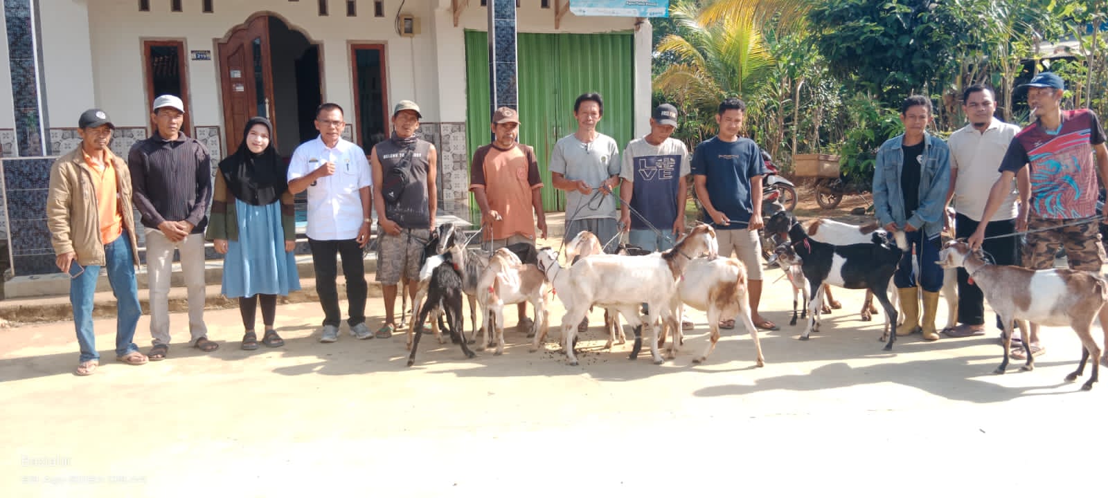 Kampung tanjung kurung pasar merealisasikan program ketahanan pangan tahun 2024