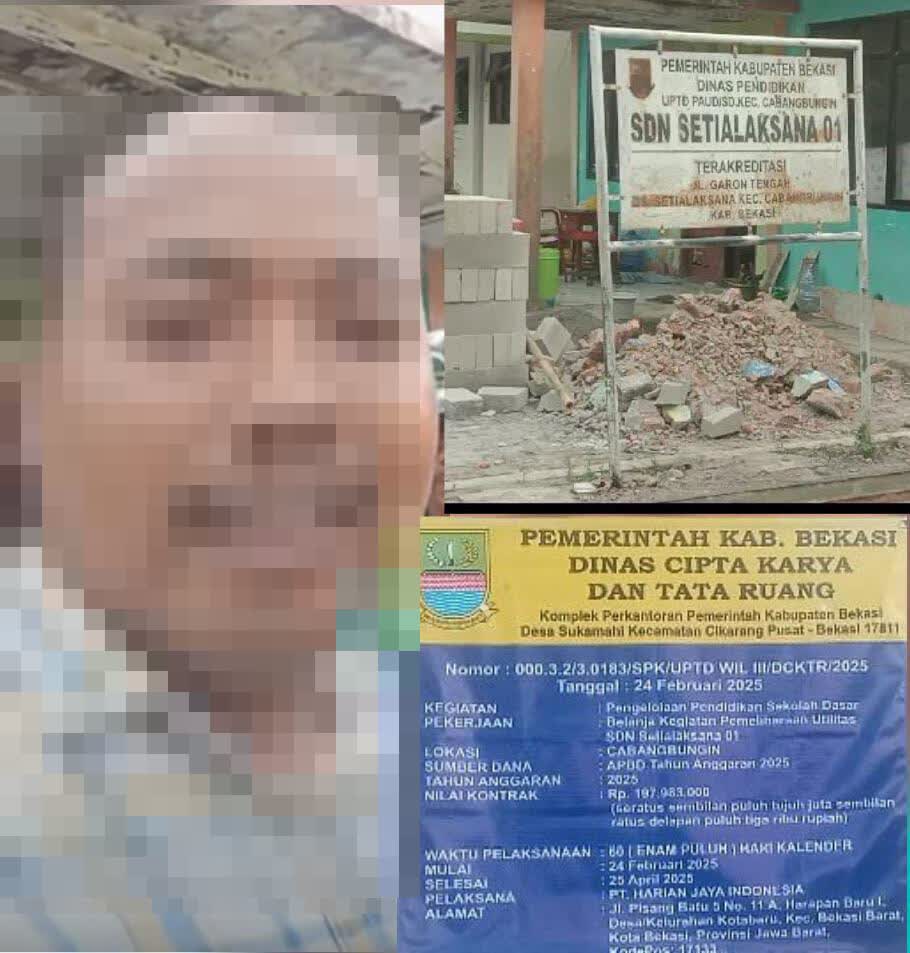 Ditegur Masyarakat: Oknum Pemborong Ngamuk Viralin Masyarakat