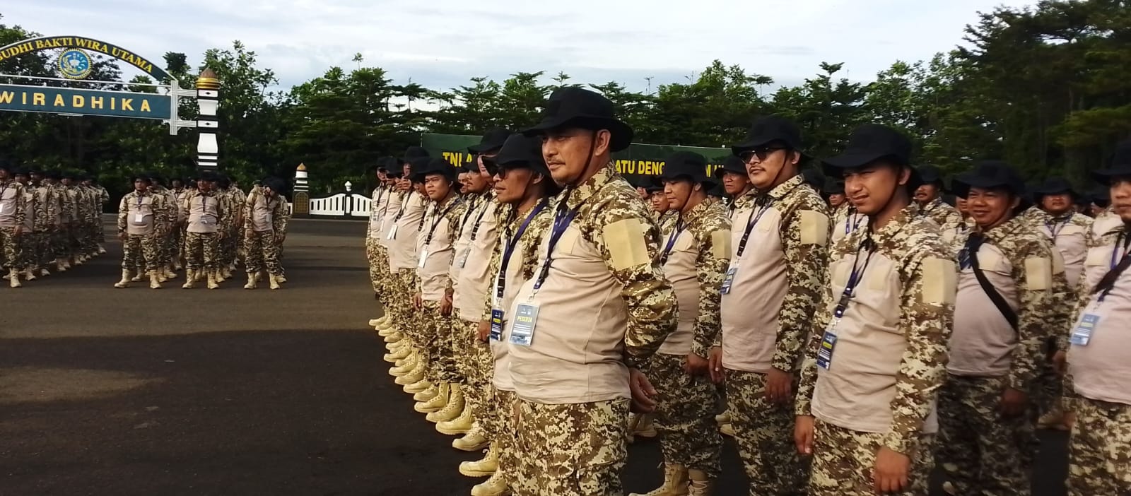 Perdana di Jawa Barat,600 Perangkat Desa se-Kabupaten Bekasi Ikut Pendidikan Karakter dan Bela Negara