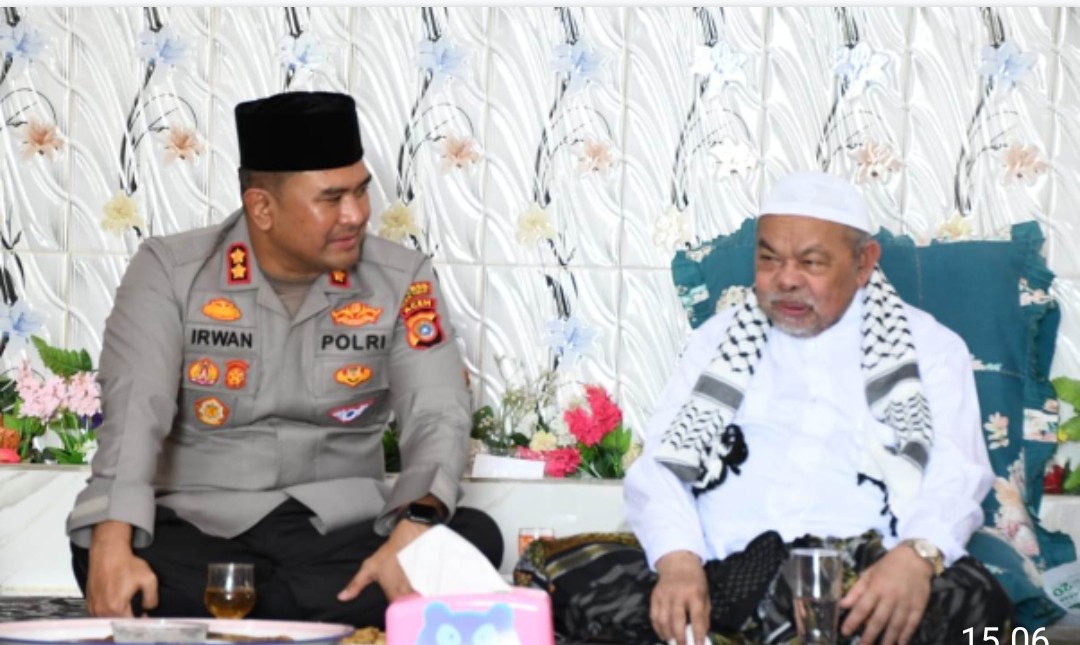 Kapolres Aceh Timur Yang Baru Mengawali Tugasnya Dengan Silaturrahmi Abu Paya Pasi