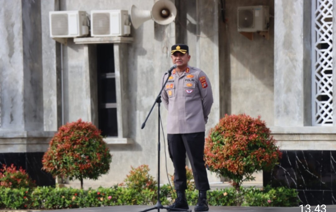 Pimpin Apel Perdana, Ini yang Ditekankan Kapolres Aceh Timur