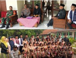 Kapolsek Serang Baru Hadiri Upacara Hari Pendidikan Nasional di SMAN 1 Serang Baru