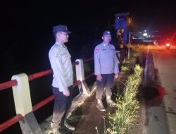 Meminimalisir Kriminalitas, Polsek Way Tuba Gelar Patroli KRYD di Jalinsum Way Kanan