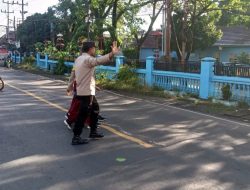 Antisipasi Laka Lantas, Polisi di Baradatu Lakukan Gatur Lalin