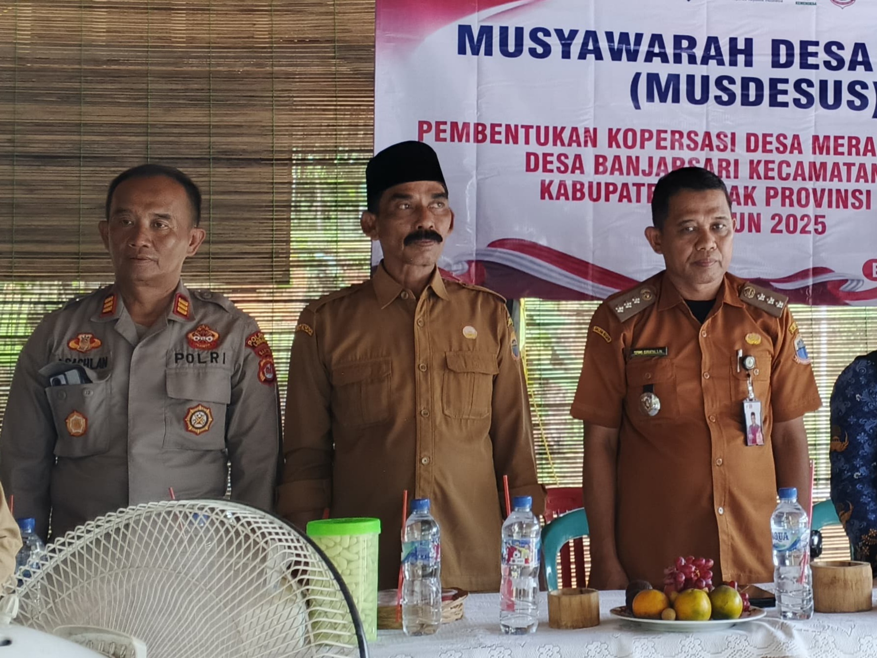 Musyawarah Desa Khusus Musdesus Dalam Rangka Pembentukan Koprasi Merah Putih