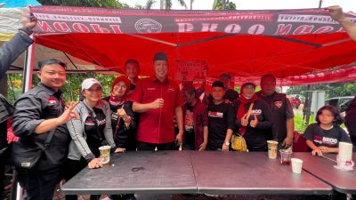 ‎Dalam Rangka Hari Bung Karno Komunitas Kopi Brooo Menyediakan 1000 Cangkir Kopi Gretong Tri Adhianto Ajak Kader dan Simpatisan Untuk Kembali Menyalakan Api Nasionalisme di Hari Lahir Pancasila ‎