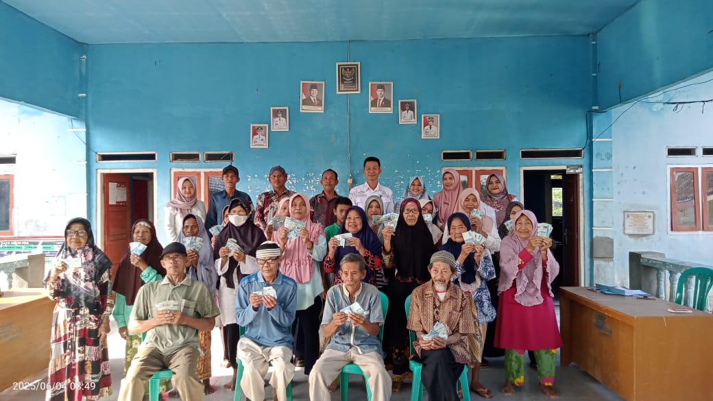 Kampung Rantau Jaya Salurkan BLT DD untuk 21 KPM