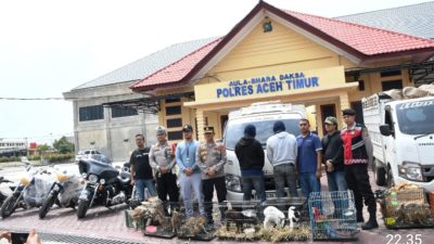 Polres Aceh Timur Berhasil Amankan Pelaku Pembobol Agen BSI Link di Peureulak