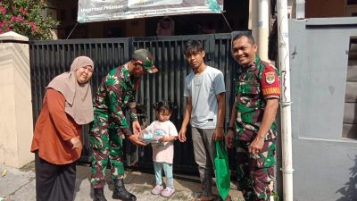 Babinsa Jatinegara Tinjau Dapur Mandiri MBG : Pastikan 102 Porsi Gizi Siap Untuk Balita & Ibu Di Posyandu Rawa Bunga