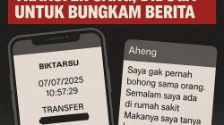SKANDAL SUAP WARTAWAN — BIG BOS ROKOK ILEGAL BINTAN DITANGKAP TRANSFER UANG, DIDUGA UNTUK BUNGKAM BERITA