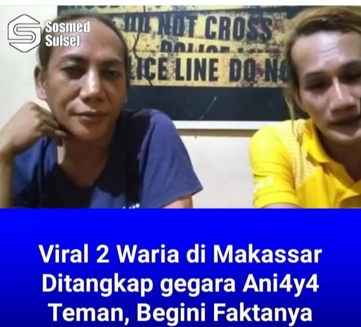 Video Lama Viral, Dua Waria Aniaya Teman di Makassar, Polisi Buka Fakta Sebenarnya