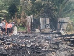Ditinggal Merantau ke Malaysia, Satu Unit Rumah Ludes Terbakar di Idi Timur