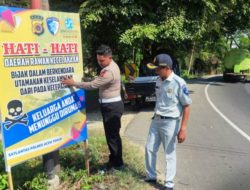 Operasi Patuh Seulawah 2025, Polres Aceh Timur Pasang Himbauan Tertib Berlalu Lintas Operasi Patuh Seulawah 2025, Polres Aceh Timur Pasang Himbauan Tertib Berlalu Lintas
