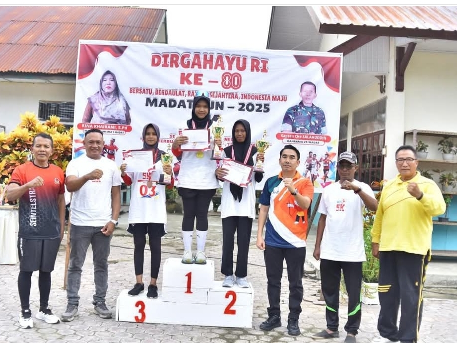Madat Run 2025, Semangat Pelajar Aceh Timur Ukir Prestasi Lewat Lari Maraton 5K