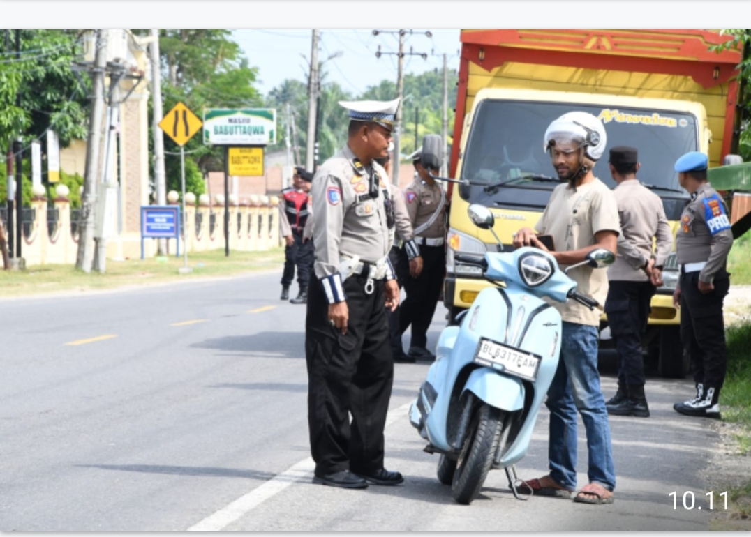 Operasi Patuh Seulawah 2025 Berakhir, Ini Harapan Kasat Lantas Polres Aceh Timur