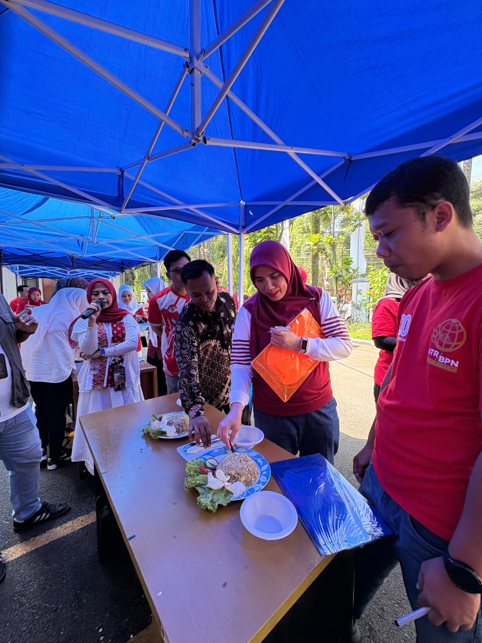 Semarak HUT RI ke-80, BPN Kota Depok Gelar Lomba di Kantor