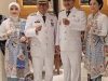 Wali kota dan Wakil Wali kota Depok, Supian Suri - Chandra Rahmansyah beserta isteri. (dok. Star7Tv/Roni)