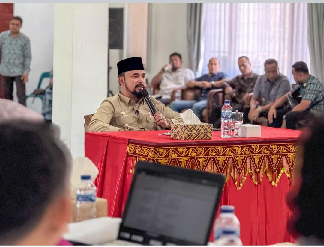 Kepala OPD Presentasi Renstra RPJM di Depan Bupati