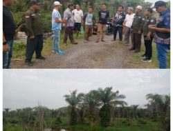Lahan Masyarakat Tani yang Terkena Dampak Banjir Oleh PT.INTIN PALM SUMATRA Ketum HMTN-MP Menugaskan Ketua Satgasnas HMTN-MP Kunjungi Petani