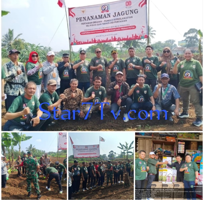 Ketua Umum HMTN-MP Asril Naska Bersama Pangdam III Siliwangi Melalui DANDIM 0677 Kota Sukabumi Letkol CZI Indra Gunawan