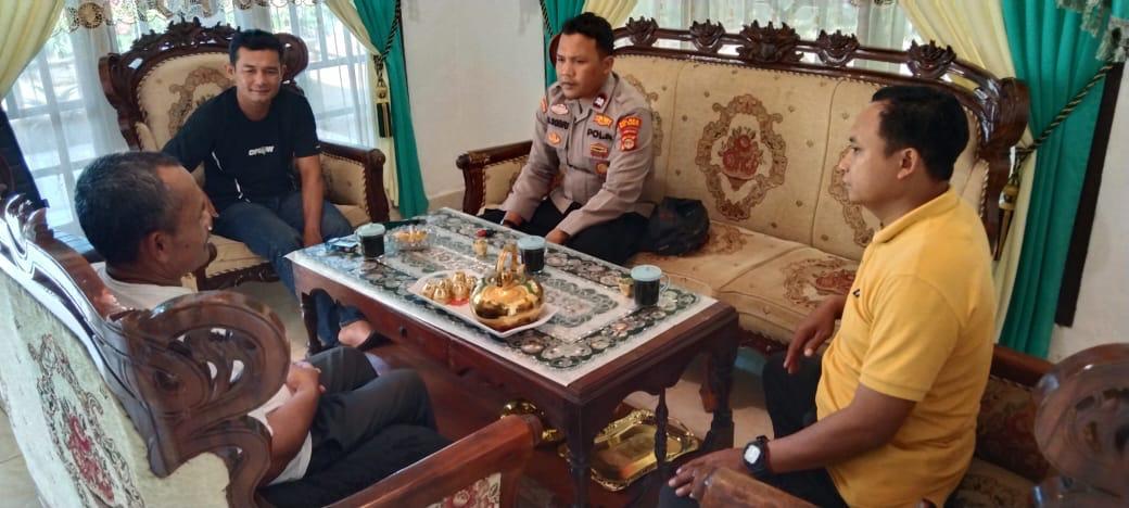 Melalui Cooling System, Polsek Way Tuba Sambangi Tomas di Kampung Karya Jaya