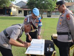 Dukung Pelaksanaan Tugas Kepolisian, Kapolres Way kanan Pimpin Upacara Pelantikan dan Sertijab Dukung Pelaksanaan Tugas Kepolisian, Kapolres Way kanan Pimpin Upacara Pelantikan dan Sertijab