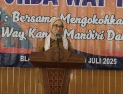 Bupati Way Kanan Buka Silaturahmi Kerja Daerah ICMI Way Kanan 08 Juli 2025
