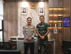 Perkuat Sinergitas, Kapolres Lebak Terima Kunjungan Danyonif Tp 840 Golok Sakti