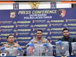 Dalam Waktu 9 Jam Polres Aceh Timur Berhasil Ungkap Pelaku Pembunuhan di Idi Rayeuk