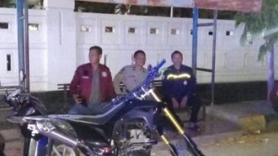 Kapolsek Binamu Pimpin Patroli Guna Ciptakan Kamtibmas Kondusif
