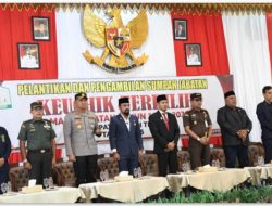 Kapolres Aceh Timur Harapkan Keuchik Dapat Terus Bersinergi Dengan Polri