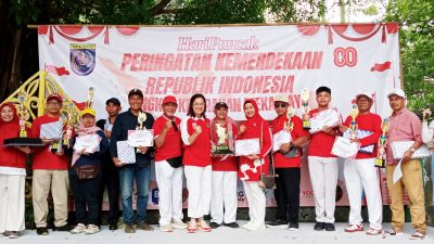 Gebyar HUT RI ke-80 di Mekarjaya, Meriah dengan Semangat Merah Putih