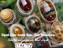 Festival Batu Akik Nusantara, Ada Kelas Khusus Bagi Kolektor Lokal Depok