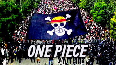One Piece: Bendera Anime Warnai Gelombang Demonstrasi: Dari Indonesia Menyebar ke Nepal hingga Prancis