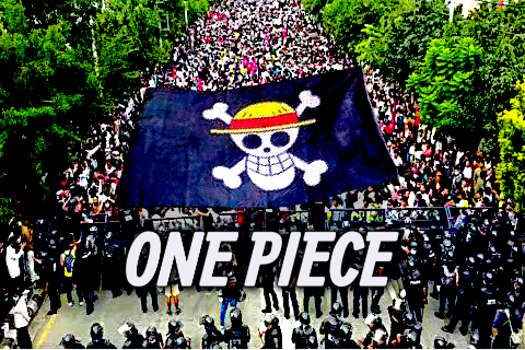 One Piece: Bendera Anime Warnai Gelombang Demonstrasi: Dari Indonesia Menyebar ke Nepal hingga Prancis