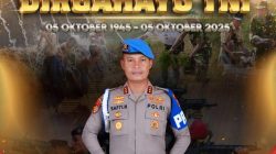 Pemeriksa Propam Madya Tingkat  III Propam Polri Kombespol SAFII NAFSIKIN,SH.,S.I.K.,M.H Mengucapkan DIRGAHAYU TNI Ke 80 Tahun