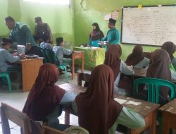 Monitoring Pembagian MBG, Polsek Buay Bahuga Pastikan Kegiatan Berjalan Efiktif dan Bermanfaat